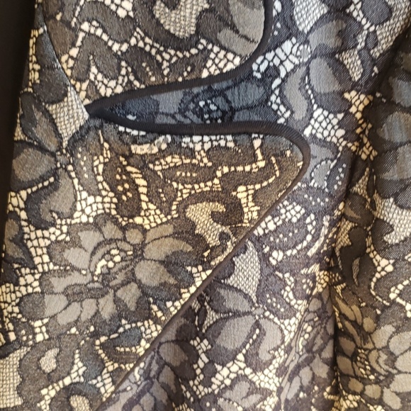 Bisou Bisou Michele Bohbot Long Black Jacket - Picture 4 of 8